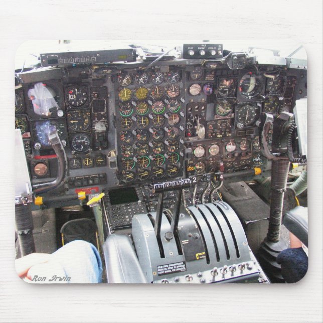 Mousepad Cabina do piloto de C-130A (Frente)