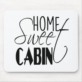 Mousepad Cabine doce Home