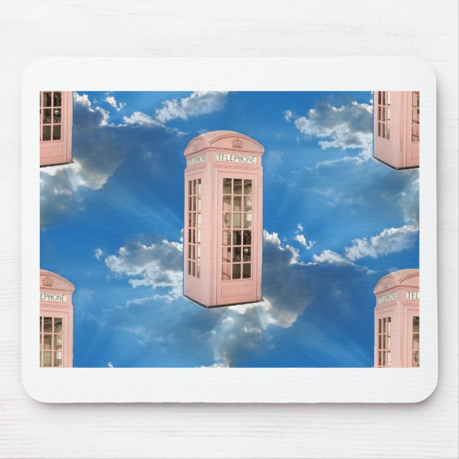 Mousepad cabine telefônica (Frente)