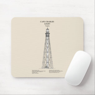 Mousepad Cabo Charles Lighthouse - Virgínia - SBD