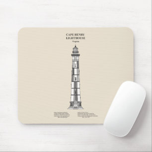 Mousepad Cabo Henry Lighthouse - Virgínia - SBD