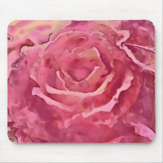 Mousepad Cabos De Água Rosa, Facas Vermelhas E Rosa