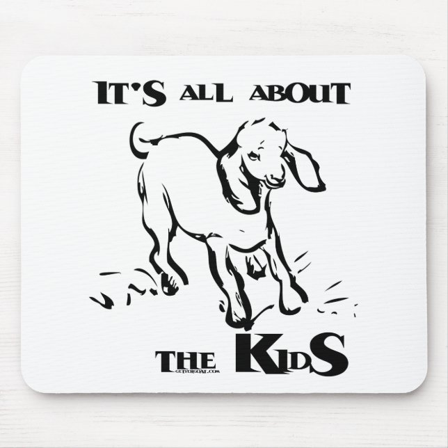 Mousepad Cabra de Cabra Bonita e Engraçada (Frente)