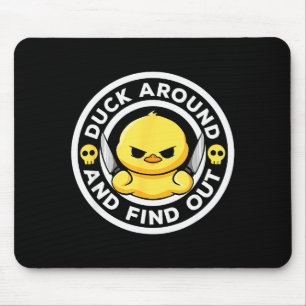 Mousepad Cabra em Volta E Descubra Eu Amo Amante De Pato En