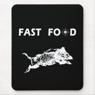 Mousepad Caça à caça à Comida rápida
