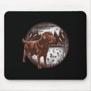 Mousepad Caça ao Chocolate Labrador
