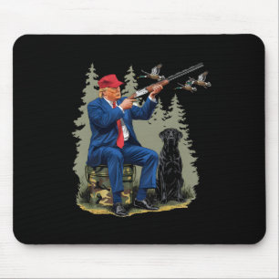 Mousepad Caça ao Pato Trump Donald Trump Camuflagem Old Sch