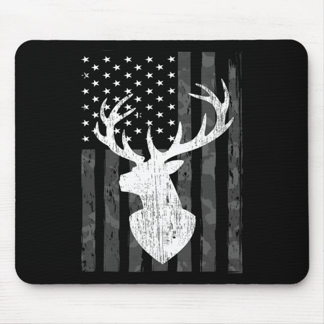 Mousepad Caça ao Veado de Cauda Branca com Camuflagem da Ba (Frente)