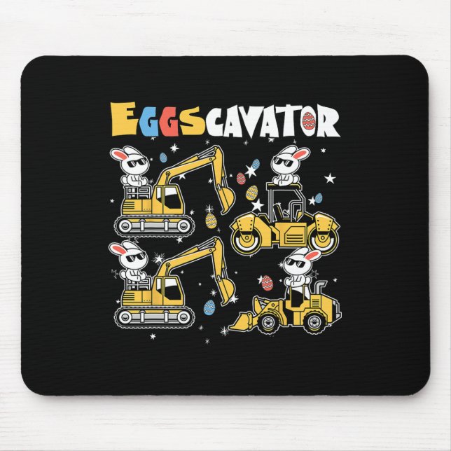 Mousepad Caça De Ovos De Páscoa Eggscavator Para (Frente)