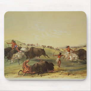 Mousepad Caça do búfalo