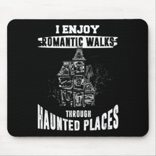Mousepad Caça-Fantasmas Camisa Engraçada Lugares Assaltados