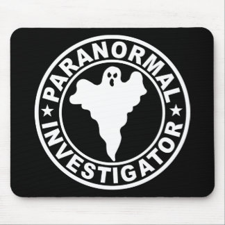 Mousepad Caça Paranormal do fantasma do logotipo do
