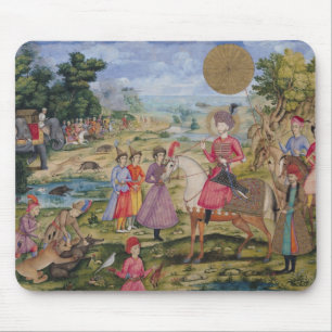Mousepad Caça real, de Isfahan, Irã