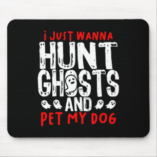 Mousepad Caçador de Fantasmas Investigador Paranormal Cão L