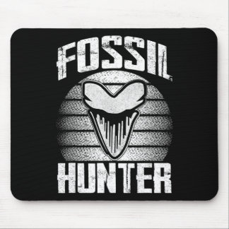 Mousepad Caçador de Fósseis Megalodon Dente de Tubarão Pré-