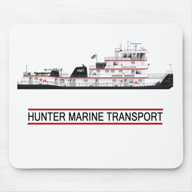 Mousepad caçador de Nashville do towboat (Frente)