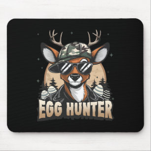 Mousepad Caçador de Ovos Veado Buck Capô para Trás Caça ao