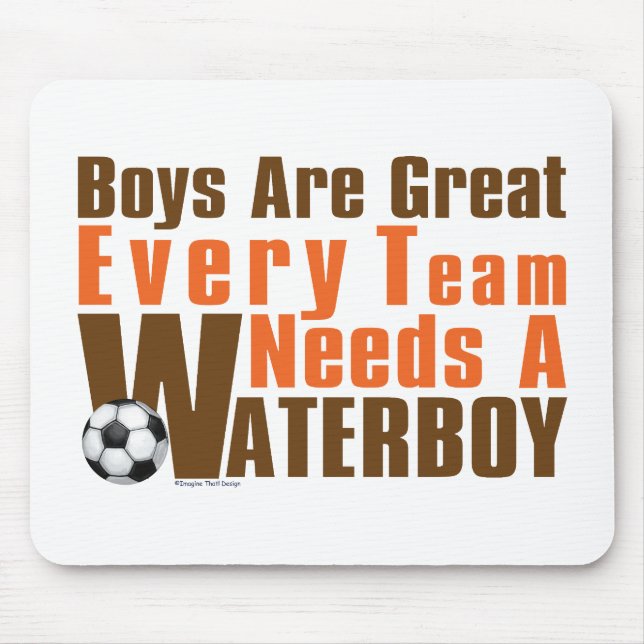 Mousepad Caçador de Waterboy (Frente)