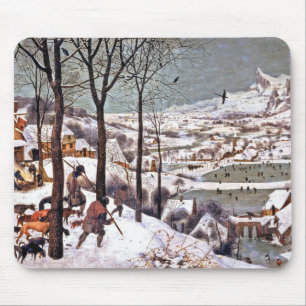 Mousepad Caçadores na neve, Pieter Bruegel, o Velho