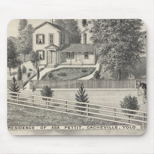 Mousepad Cacheville res, Madison mill (Frente)