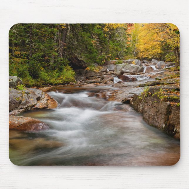 Mousepad Cachoeira em Jefferson Brook, New Hampshire (Frente)