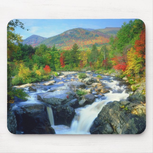 Mousepad Cachoeira Flume | Montanhas Adirondack (Frente)