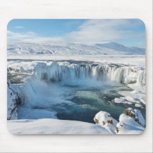 Mousepad Cachoeira Godafoss Paisagem