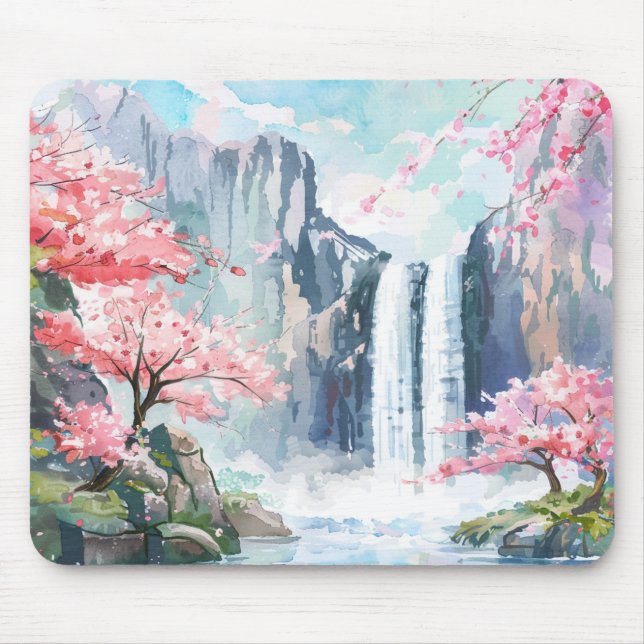 Mousepad Cachoeira na Primavera (Frente)