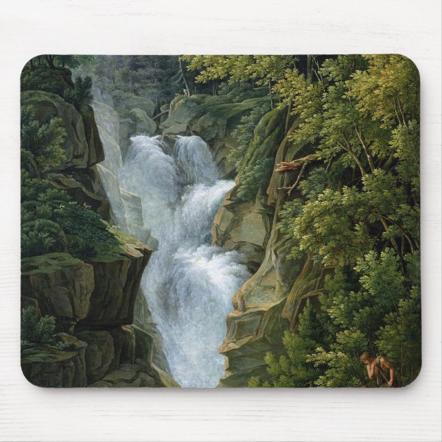 Mousepad Cachoeira nas montanhas de Berna, 1796 (Frente)