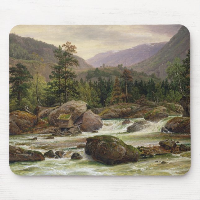 Mousepad Cachoeira norueguesa, 1840 (Frente)