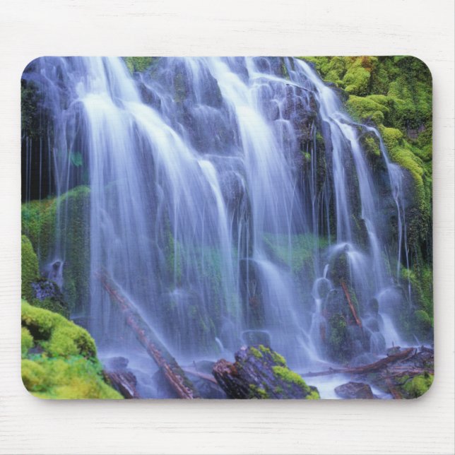 Mousepad Cachoeira Proxy nas Montanhas Cascade Central de O (Frente)