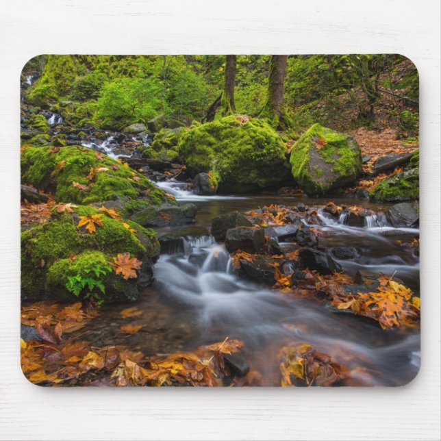 Mousepad Cachoeira Starvation Creek | Columbia Gorge, Orego (Frente)