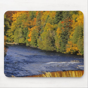Mousepad Cachoeira Upper Tahquamenon em UP Michigan em