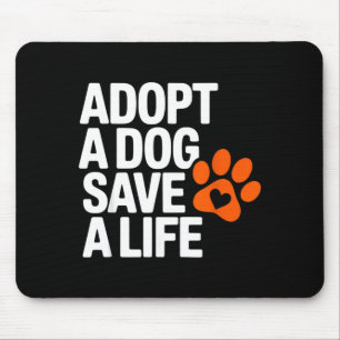 Mousepad Cachorro Adote Cachorro Resgate Vida Resgate Anima