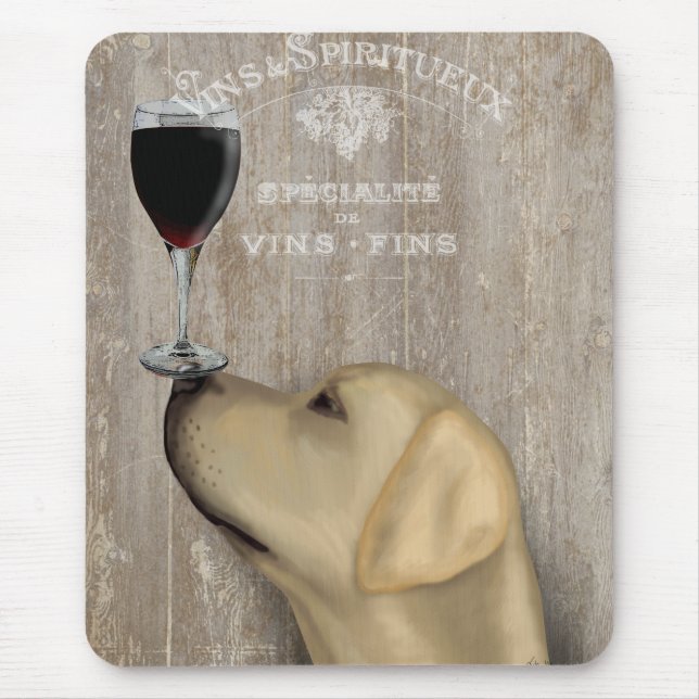 Mousepad Cachorro Au Vin Yellow Labrador (Frente)