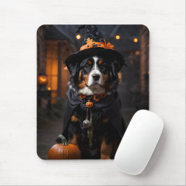 Mousepad Cachorro Bernês Spooktacular: Um Halloween Howl-o-