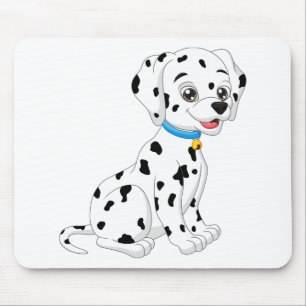 Mousepad Cachorro Cachorro Cachorro Negro Cartografia Branc