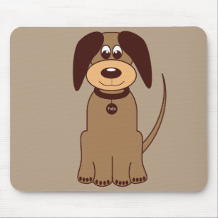 Mousepad Cachorro Castanho