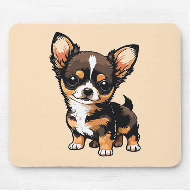 Mousepad Cachorro Chihuahua  (Frente)