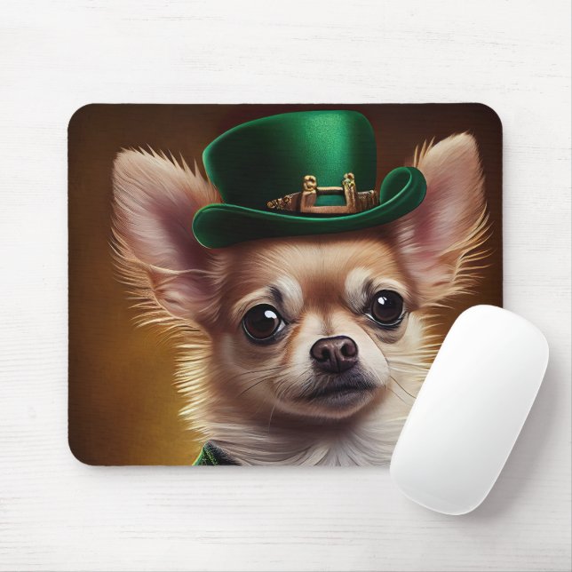 Mousepad Cachorro Chihuahua na Rua. (Com mouse)