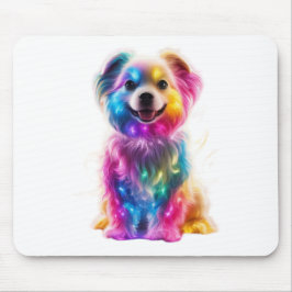 Mousepad Cachorro Colorido