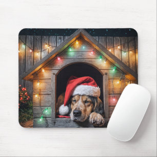 Mousepad Cachorro De Cachorro De Natal No Cachorro