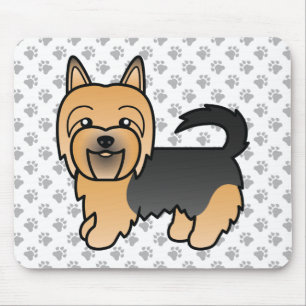 Mousepad Cachorro De Cartoons De Coroa Azul E Tan Australia