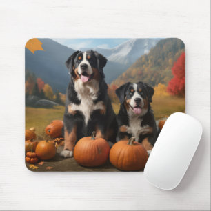 Mousepad Cachorro de Montanha Suíça Maior Delícia de Abóbor