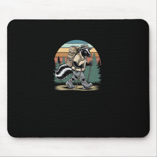Mousepad Cachorro-do-mato de caminhada vintage  Aventura en