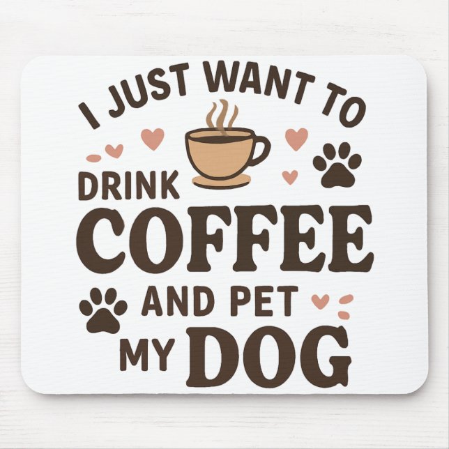 Mousepad Cachorro Engraçado Cachorro Cachorro Mãe Pai Cacho (Frente)