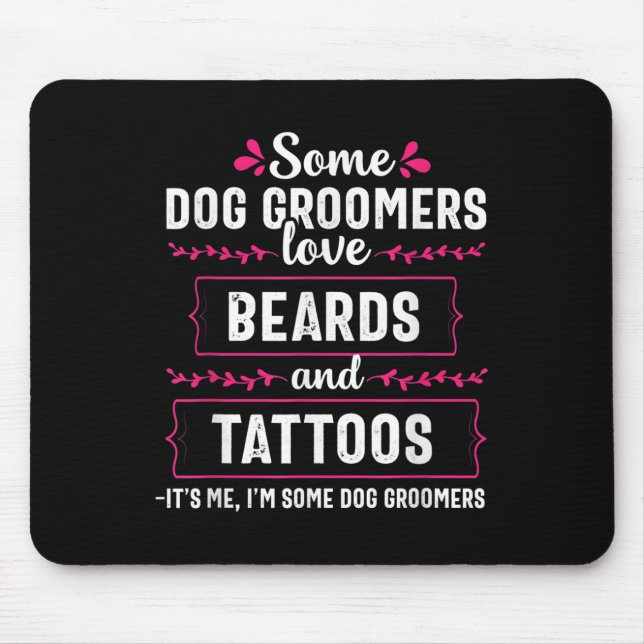 Mousepad Cachorro Engraçado Carnes Engraçadas Tatuagens Pet (Frente)