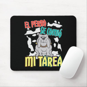 Mousepad Cachorro Espanhol Comeu Minha Lição de Casa - Perr