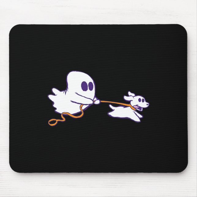 Mousepad Cachorro Fantasma Bonito Walker Figurino de Hallow (Frente)