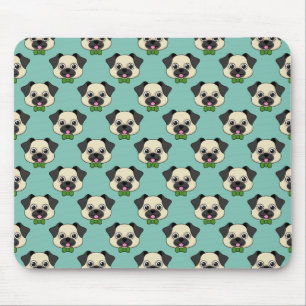 Mousepad Cachorro Feliz e Bonito com Papillon